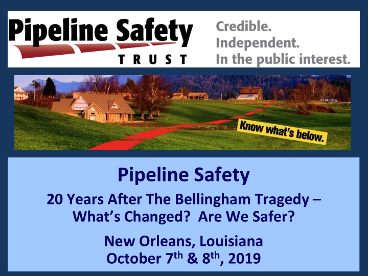 pipeline safety