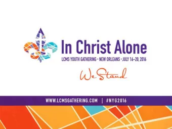 Bringing the Gathering Home  How do we make this more than  a five day experience?  Before the