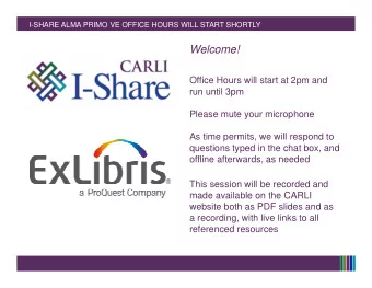 Welcome!  Office Hours will start at 2pm and  run until 3pm  Please mute your microphone  As time