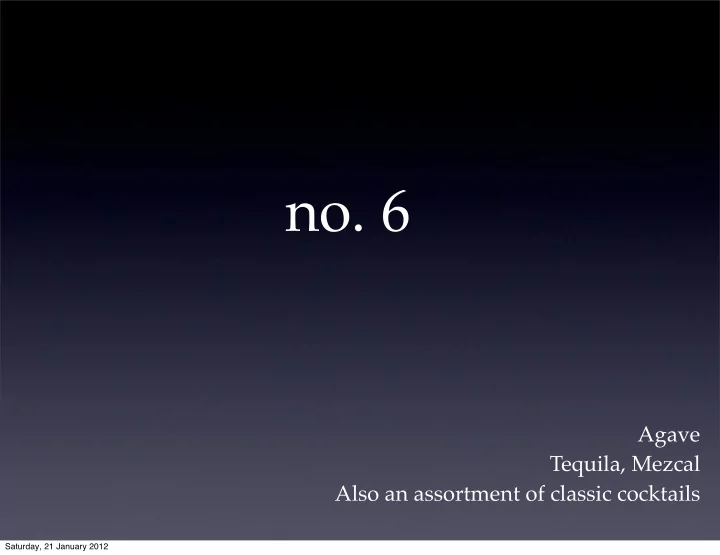 no 6