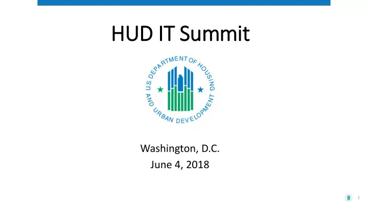 hud it it summit