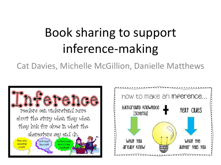 inference making