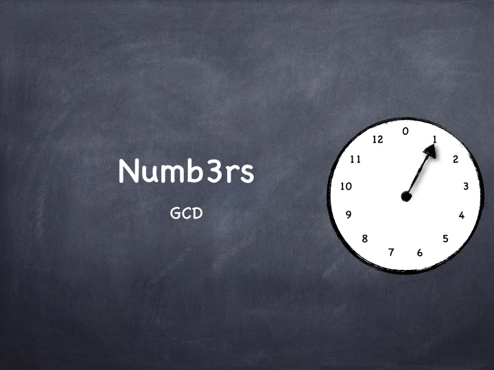 numb3rs