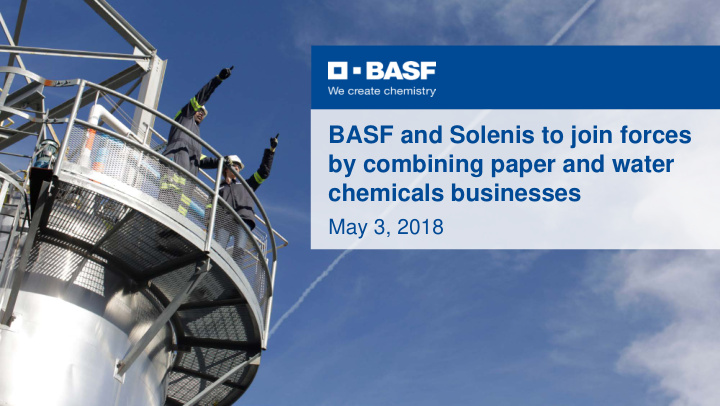 basf and solenis to join forces by combining paper and