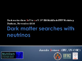 Jua nde Zo rno za  (I  Jua nde Zo rno za (I  F  F  I  I  C, UV-CSI  C, UV-CSI  C)  C)  I  ntro