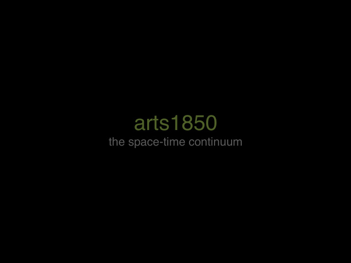 arts1850