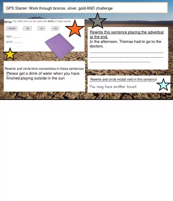 Rewrite this sentence placing the adverbial  at the end.  In the afternoon, Thomas had to go to the