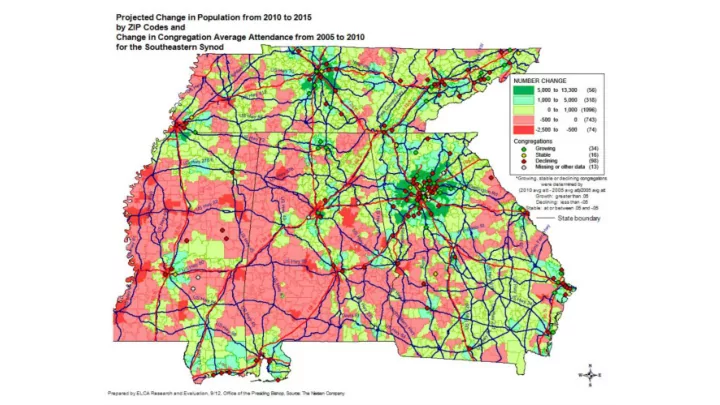 ethnic percentage of synod territory and synod