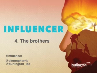 4. The brothers  #influencer  @simongharris  @burlington_ips Genesis 37:15  A man found him