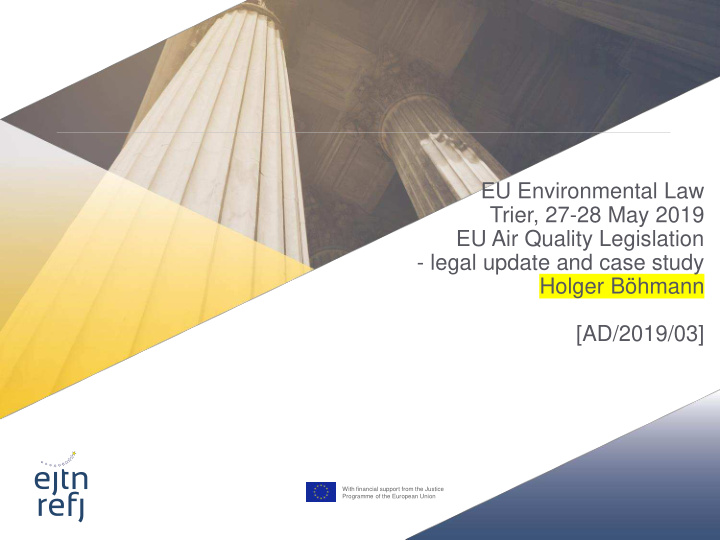 eu environmental law trier 27 28 may 2019 eu air quality