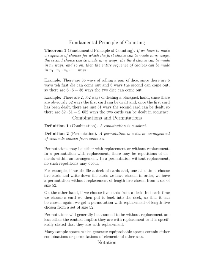 fundamental principle of counting