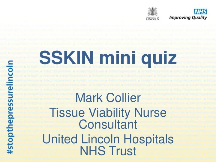sskin mini quiz