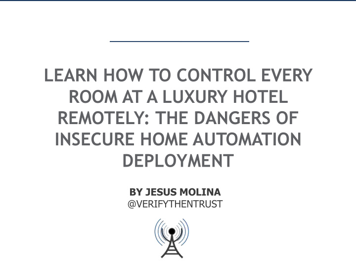 learn how to control every