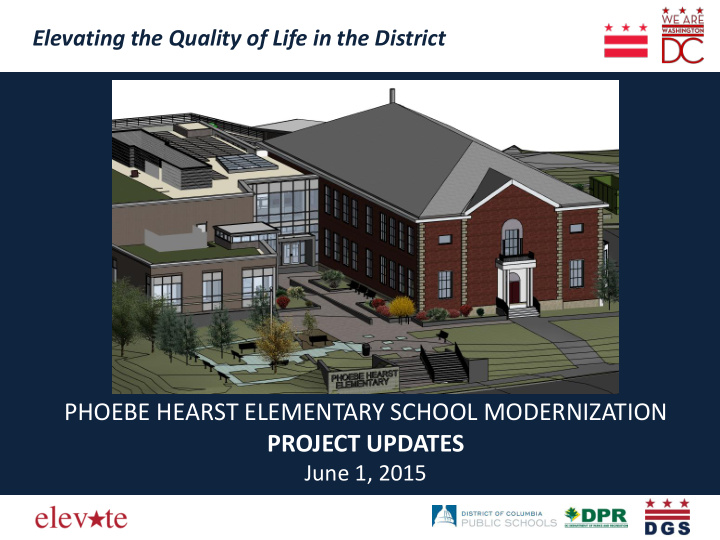 phoebe hearst elementary school modernization project