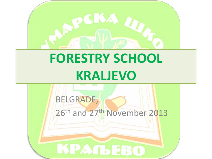 forestry school