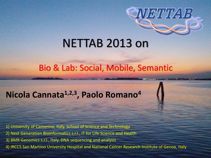 nettab 2013 on