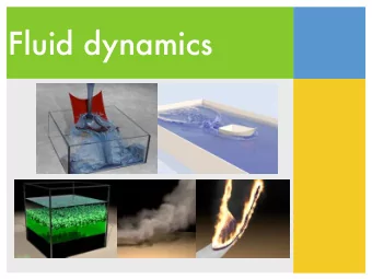 Fluid dynamics  Fields   Domain   R 2   Scalar field f :   R   Vector field f