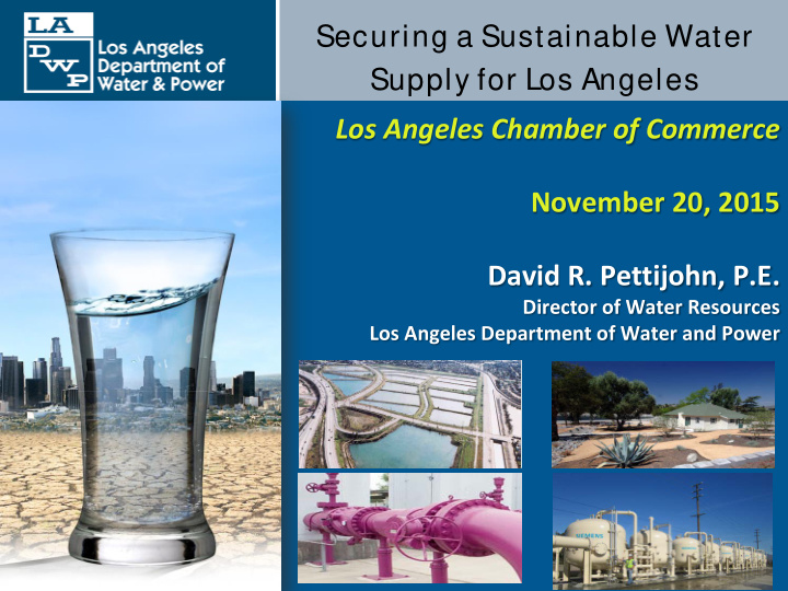 los angeles chamber of commerce november 20 2015 david r