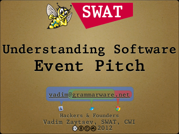 event pitch