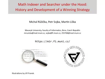 }w !&quot;#$%&amp;'()+,-./012345&lt;yA|  Illustraons by Ji Franek.  Results Comparison