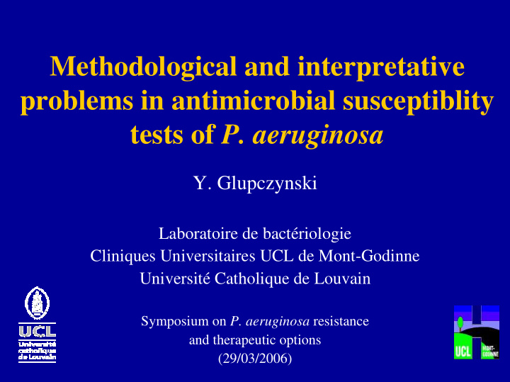 methodological and interpretative problems in