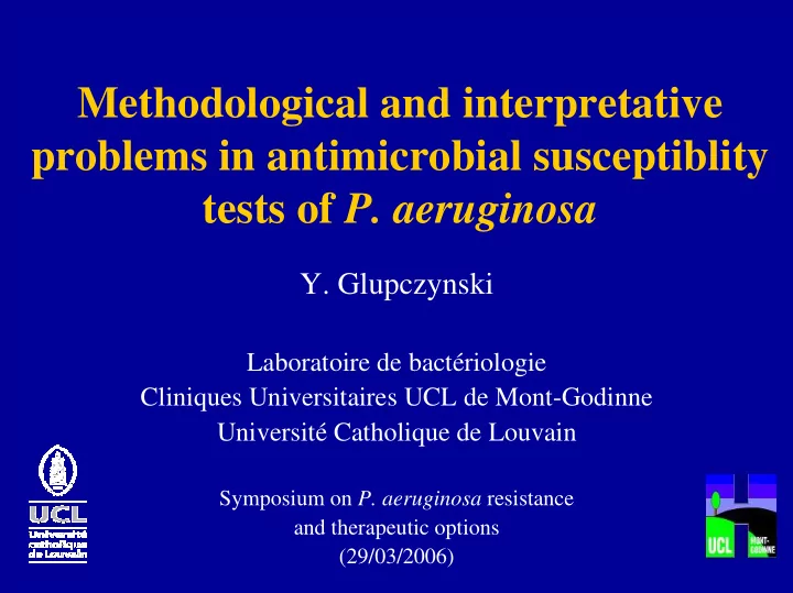 methodological and interpretative problems in