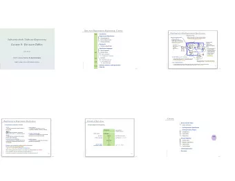 Lecture 8: Decision Tables  .  Documents resolving later  negotiation  objections or regress