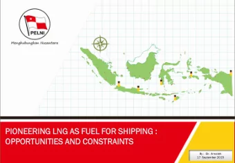 PIONEERIN  ONEERING  G LNG AS FUEL FOR  R SHIPPING  ING :  OPPOR  ORTUNITIES  UNITIES AND  ND CONS