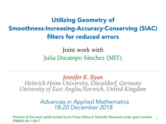 Jennifer K. Ryan  Heinrich Heine University, Dsseldorf, Germany  University of East