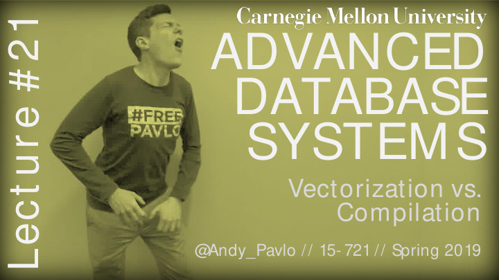 advanced database systems