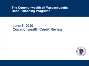 June 5, 2020  Commonwealth Credit Review  Replay Information  Please note that a replay of the