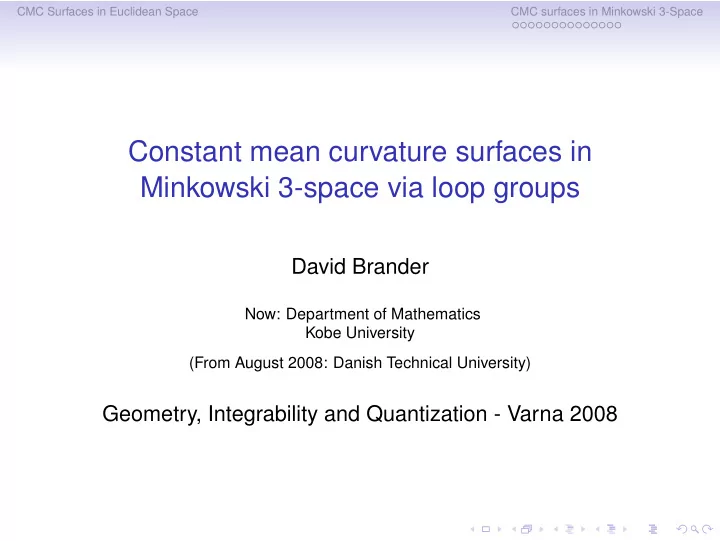 constant mean curvature surfaces in minkowski 3 space via