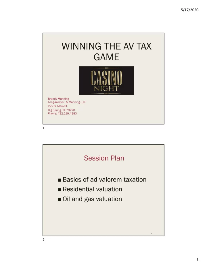 winning the av tax game