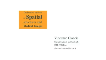 A short story  di.unipi.it  ILLC AMSTERDAM  ILLC AMSTERDAM  IIT+ISTI-CNR Pisa  Formal Methods and