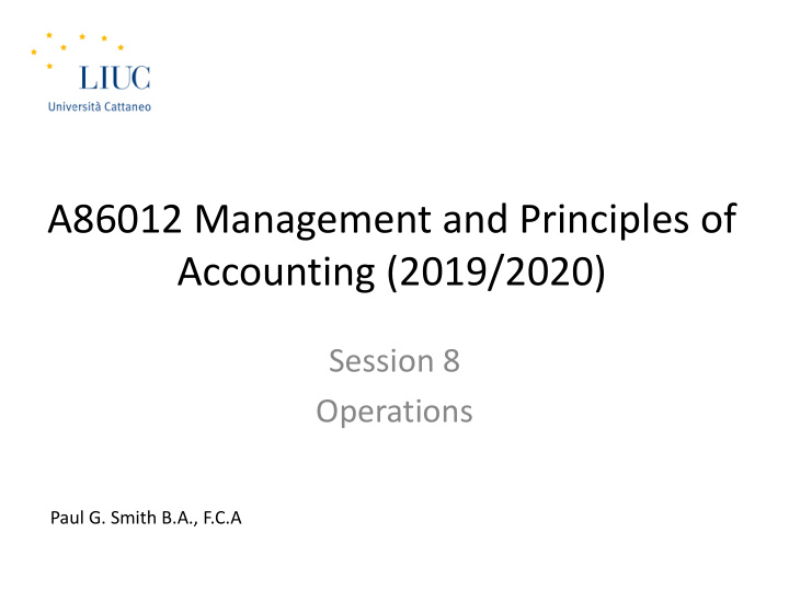 a86012 management and principles of accounting 2019 2020