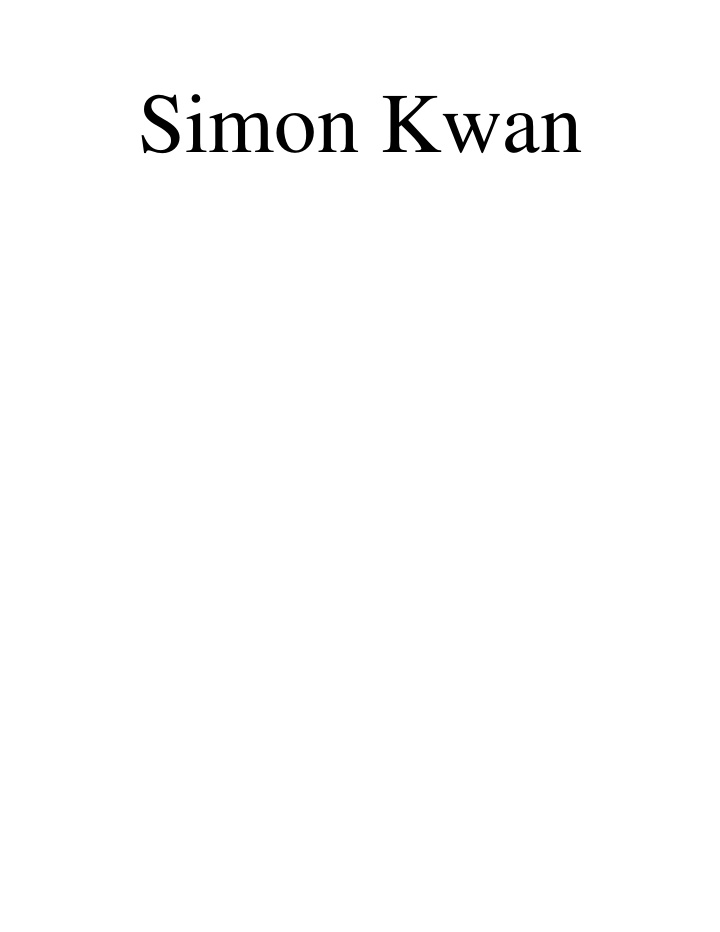 simon kwan