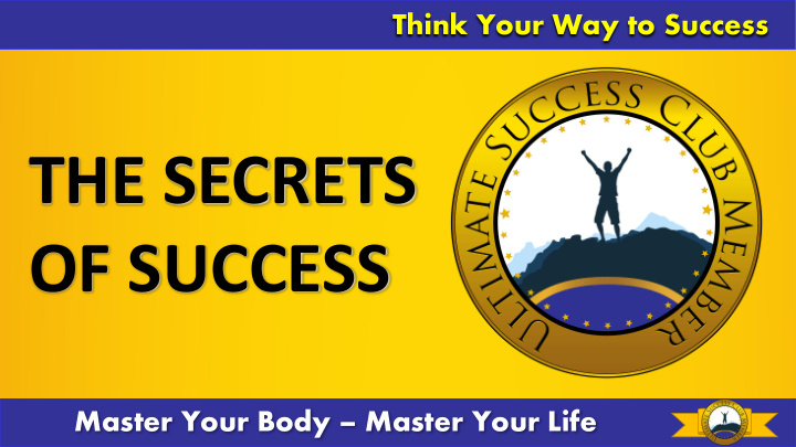 the secrets of success