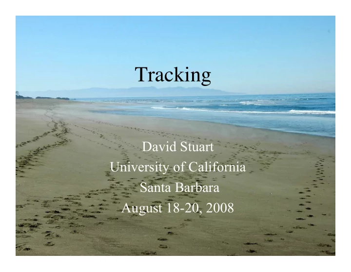 tracking