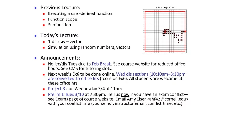 previous lecture