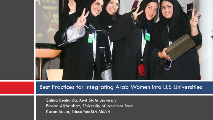 best practices for integrating arab women into u s