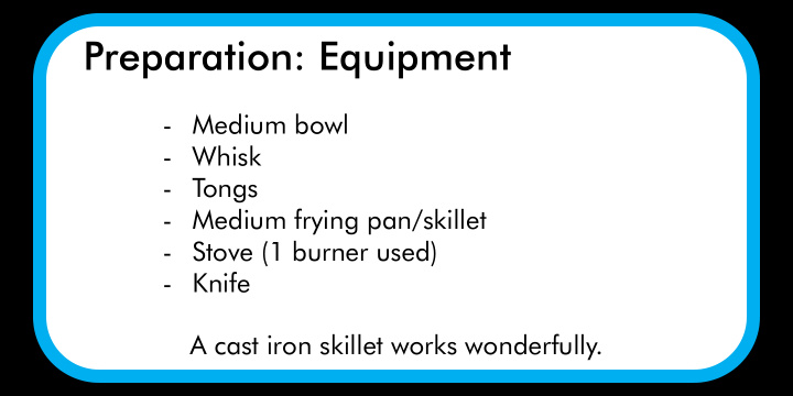 preparation equipment