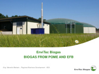 envitec biogas biogas from pome and efb