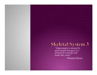 Opportunity is missed by  most people because it is  dressed in overalls and looks like work.