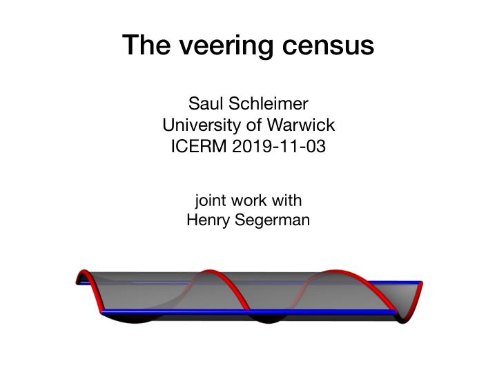 the veering census