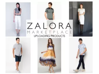 UPLOADING PRODUCTS  1  1  COVER  PAGE  AGENDA  Why is Good Content Necessary?    Single Product