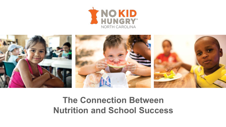 the connection between nutrition and school success