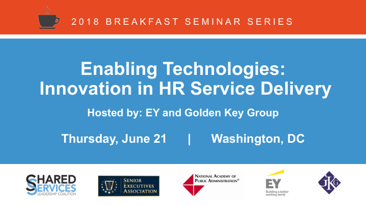 enabling technologies innovation in hr service delivery