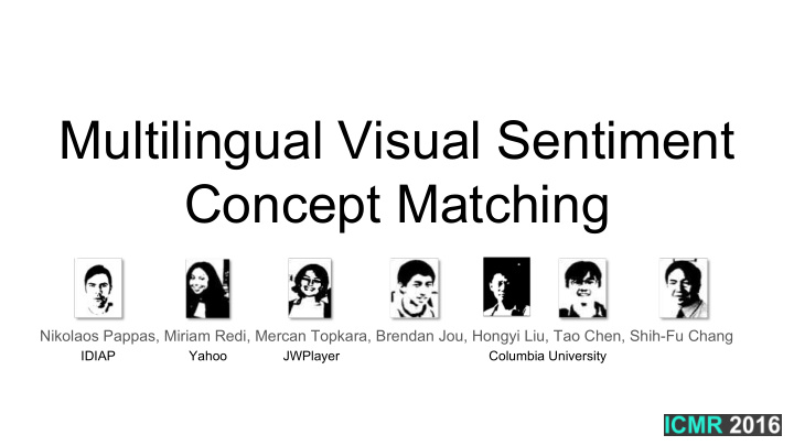 multilingual visual sentiment concept matching