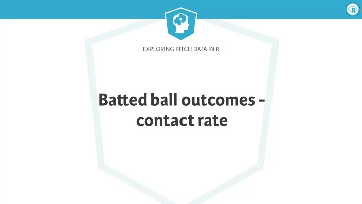 ba ed ball outcomes contact rate