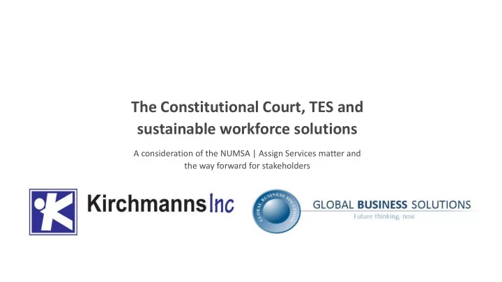 the constitutional court tes and